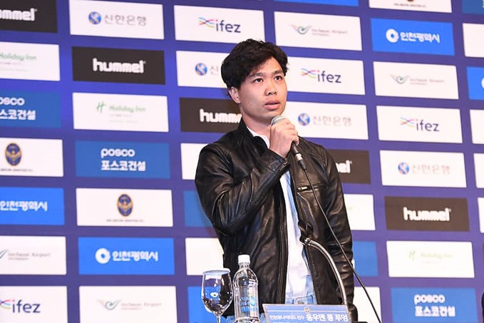 Công Phượng đang dần chứng minh được sự bản lĩnh của mình (Ảnh: CLB Incheon United)