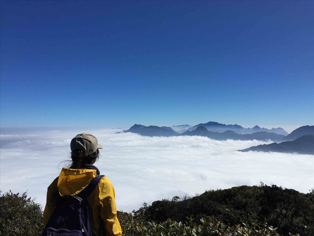 Tả Liên Sơn có độ cao 2993m là một thách thức đầy hấp dẫn cho giới trekking. Ảnh: Du lịch Tây Bắc