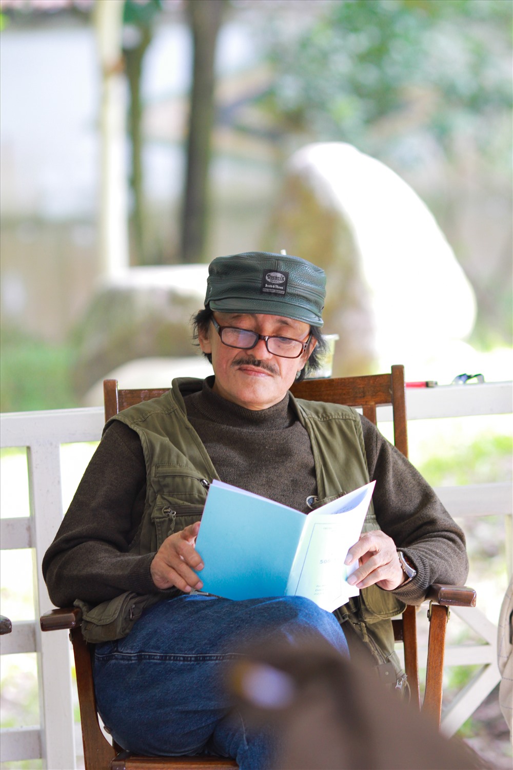 Nghệ sĩ Giang Còi góp mặt trong “500 nhịp yêu” do con trai làm đạo diễn. 