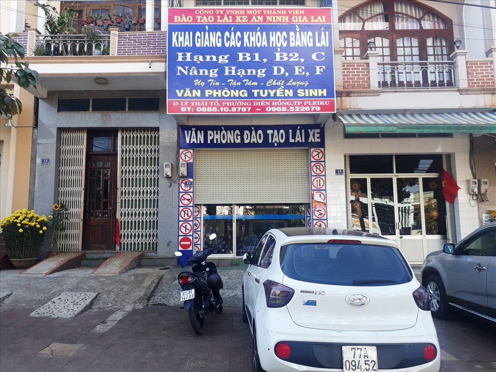 Bị phát hiện thành lập “chui” đã đổi tên thành “Cty TNHH MTV Đào tạo lái xe An Ninh Gia Lai“.