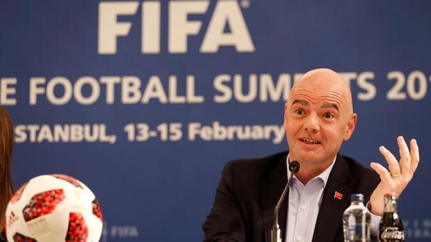 Chủ tịch FIFA tự tin nâng số đội tham dự World Cup 2022 lên thành 48.