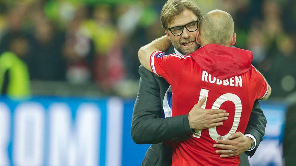 Robben từng khiến HLV Jurgen Klopp nhận nhiều kỉ niệm buồn. Ảnh: Getty Images