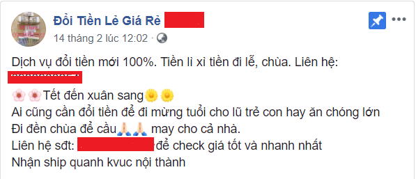 Các trang rao bán tiền lẻ hoạt động công khai bất chấp lệnh cấm.