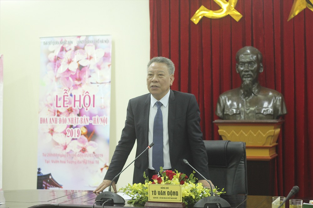 Ông Tô Văn Động - Giám đốc Sở Văn hóa và Thể thao Hà Nội. Ảnh Trần Vương