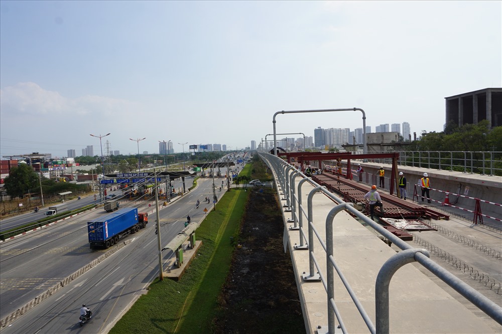 Tuyến metro Bến Thành - Suối Tiên hoàn thành 62,5% tiến độ