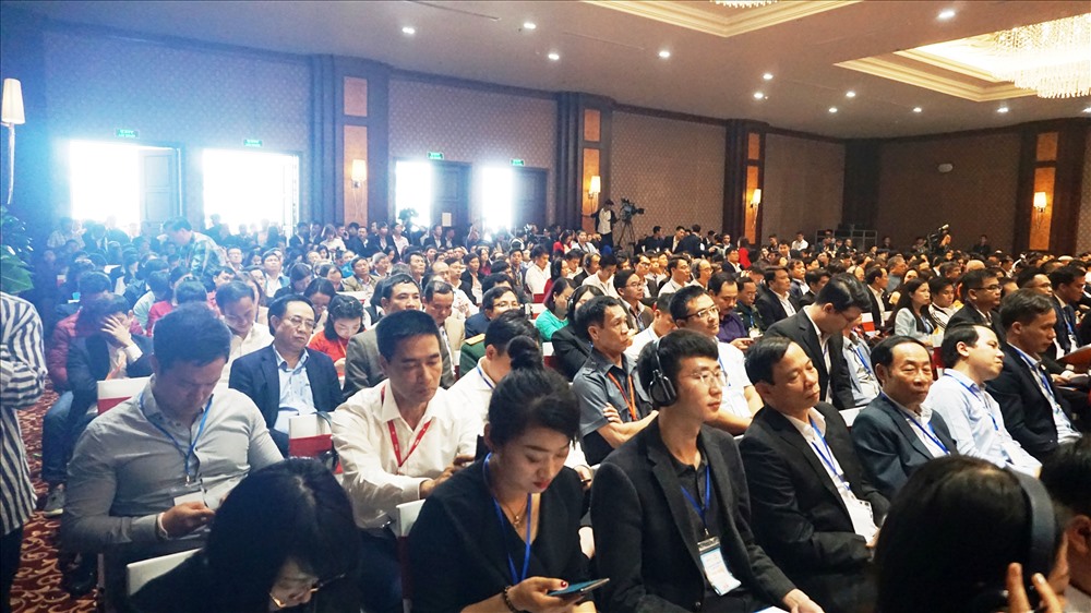 Khoảng 700 khách mời tham dự Hội nghị gặp mặt các nhà đầu tư năm 2019. Ảnh: QĐ