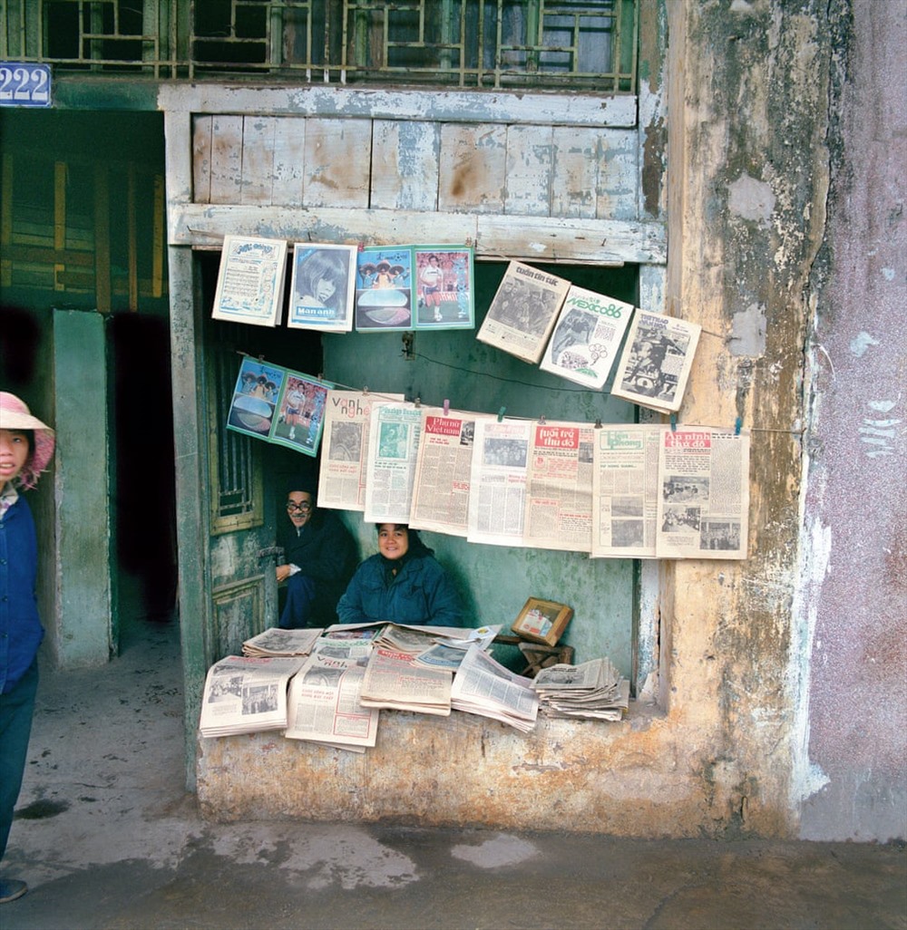 222 Hàng Bông, năm 1986. Ảnh: The Guardian