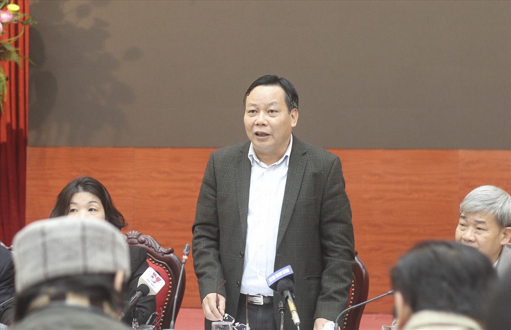 Ông Nguyễn Văn Phong - Trưởng Ban Tuyên giáo Thành ủy Hà Nội. Ảnh Trần Vương