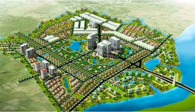  Phối cảnh dự án khu công nghiệp Phong Phú. Ảnh: VTC