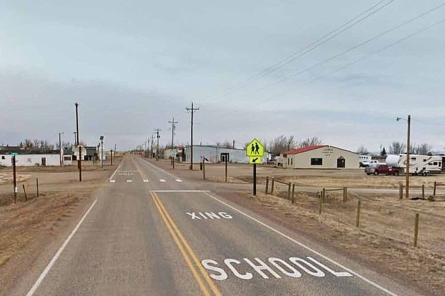 Điểm trường có tên Cozy Hollow nằm cách thành phố Laramie khoảng 60 dặm về phía Bắc. Ảnh: Dailymail