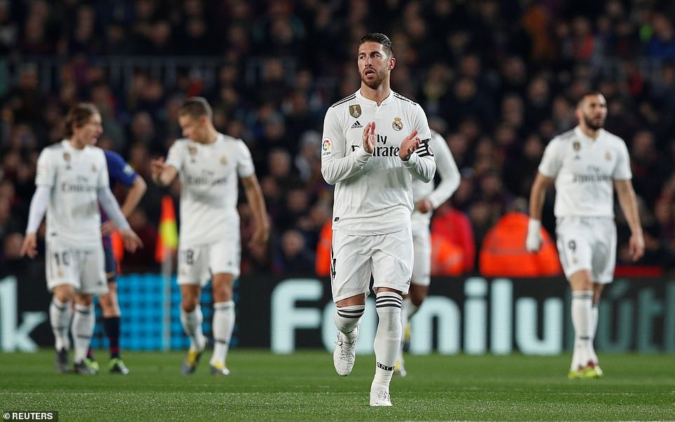Real Madrid hiểu 1 bàn thắng sân khách là không đủ giúp họ vững tin khi trở lại sân nhà. Ảnh: Reuters.
