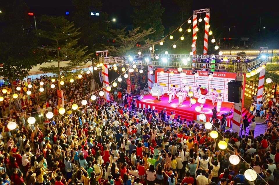 Hàng nghìn bạn trẻ tham gia lễ hội văn hóa Nhật Bản tại thành phố mới Bình Dương.