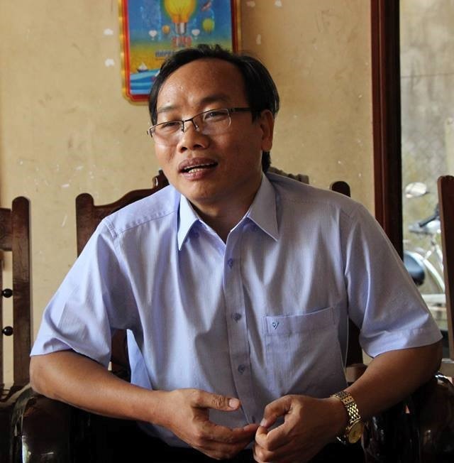 Ông Trần Minh Điệp - Phó Trưởng Ban Tuyên giáo Huyện Ủy Trà Bồng.
