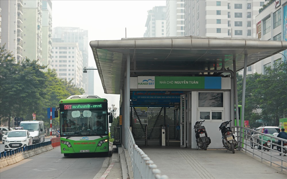 Hệ thống buýt nhanh BRT cũng có kết nối với các điểm.