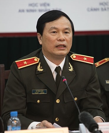 Ông Bùi Minh Giám - Cục trưởng Cục Đào tạo, Bộ Công an.