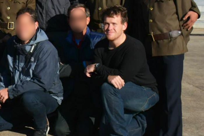 Brenton Tarrant trong một bức ảnh ở Triều Tiên. Ảnh: ABC News