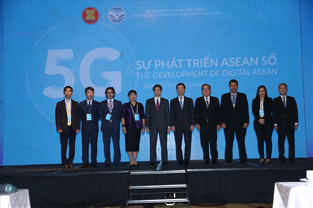 các đại biểu quốc tế là bộ trưởng, lãnh đạo các cơ quan quản lý về viễn thông các nước ASEAN và các nước đối thoại, đại diện các tổ chức quốc tế chuyên ngành