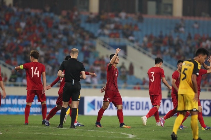 U23 Việt Nam đã cho thấy lối chơi đa dạng. Ảnh: Sơn Tùng