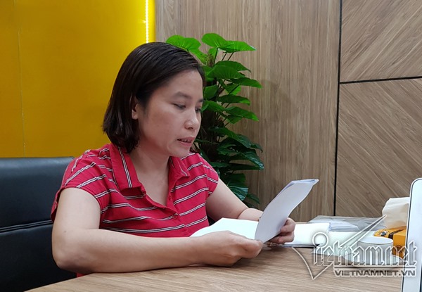 Chị Phương chia sẻ với VietNamNet toàn bộ câu chuyện.