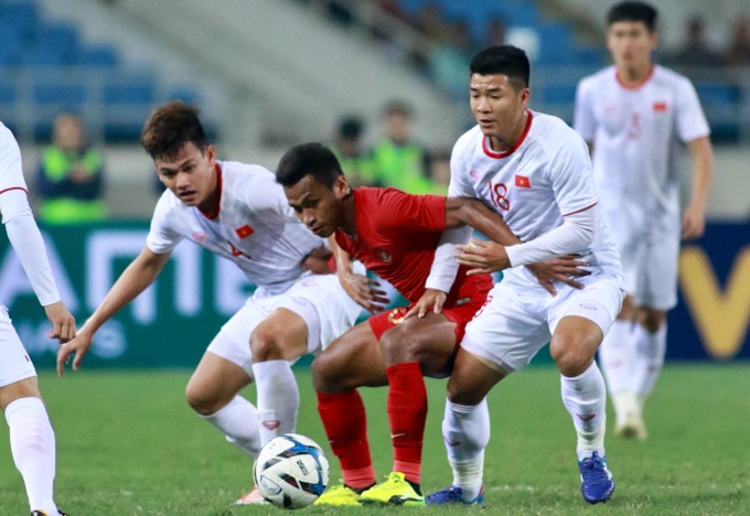 U23 Indonesia đã chính thức dừng bước tại Vòng loại U23 châu Á 2020 (Ảnh: Tuấn Tú)