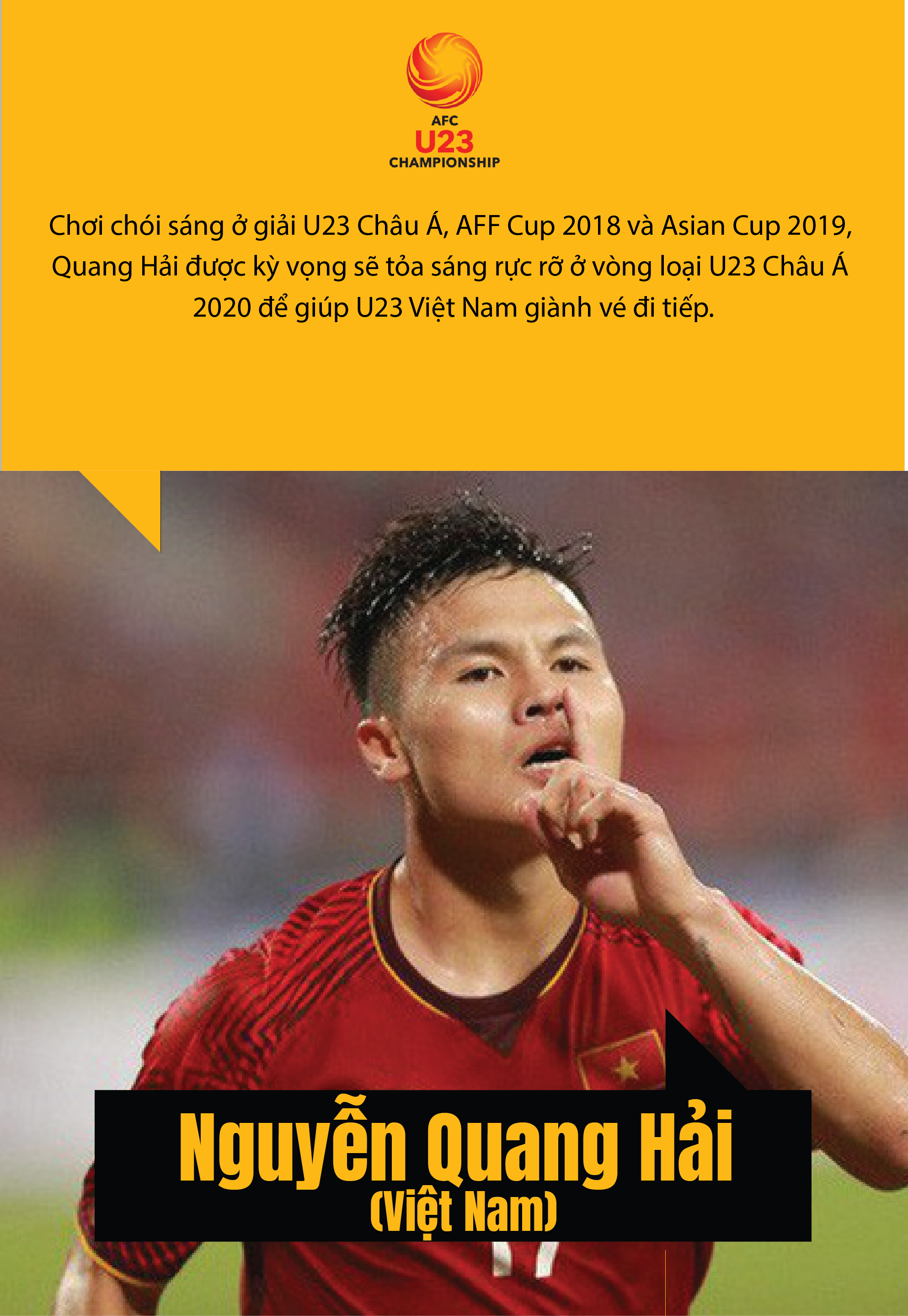 Quang Hải Và Những Ngôi Sao Đáng Xem Nhất Vòng Loại U23 Châu Á