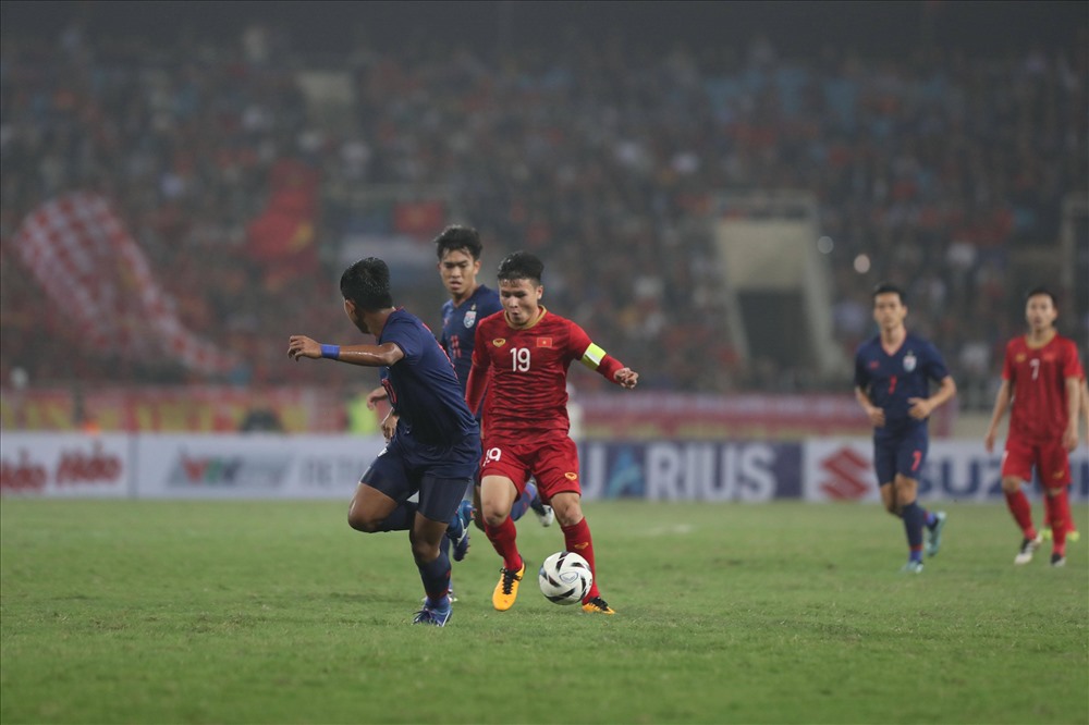 Tiền vệ đội trưởng Quang Hải vẫn cho thấy vai trò quan trọng của mình trong việc cầm nhịp lối chơi và phát động tấn công cho U23 Việt Nam. Ảnh: Sơn Tùng
