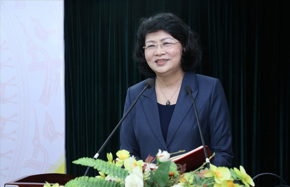 Phó Chủ tịch Nước Đặng Thị Ngọc Thịnh. Ảnh: Quang Vinh