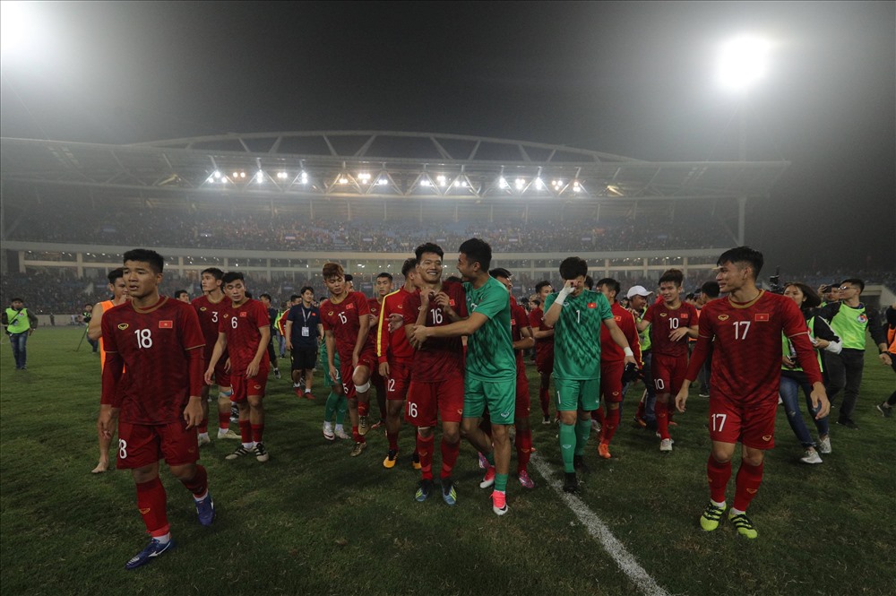 Đội hình U23 Việt Nam sẽ là nòng cốt tại SEA Games 30 vào cuối năm. Ảnh S.T