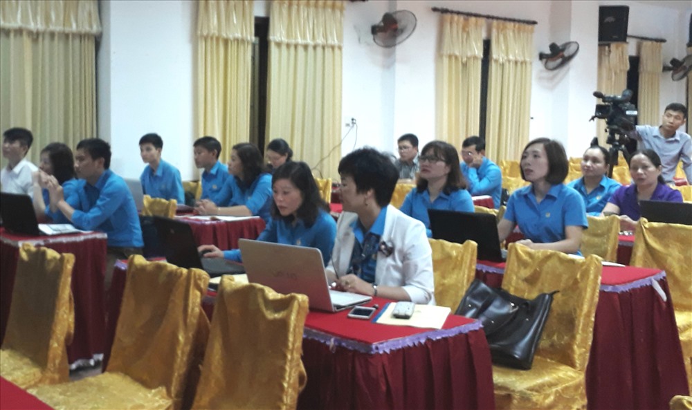 Toàn cảnh buổi tập huấn.
