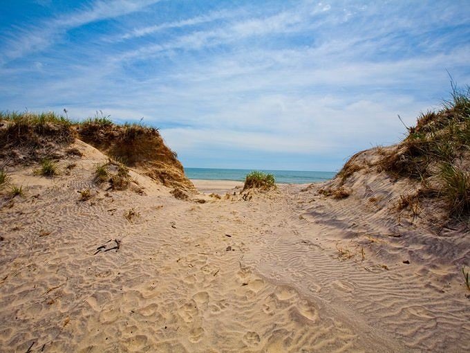 Bãi Sagg Main thuộc Sagaponack là một trong những bãi biển đẹp nhất vùng Hamptons. 