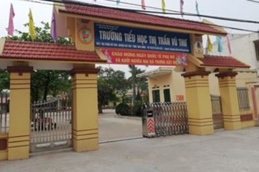 Trường tiểu học thị trấn Vũ Thư. 