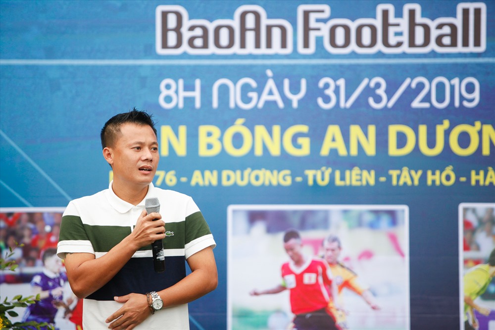 Cựu tuyển thủ Phạm Thành Lương cũng bày tỏ niềm vui, sự tự hào về người đồng đội của mình khi vẫn tiếp tục nuôi dưỡng được đam mê bóng đá và có những bước tiến sau sự nghiệp. 