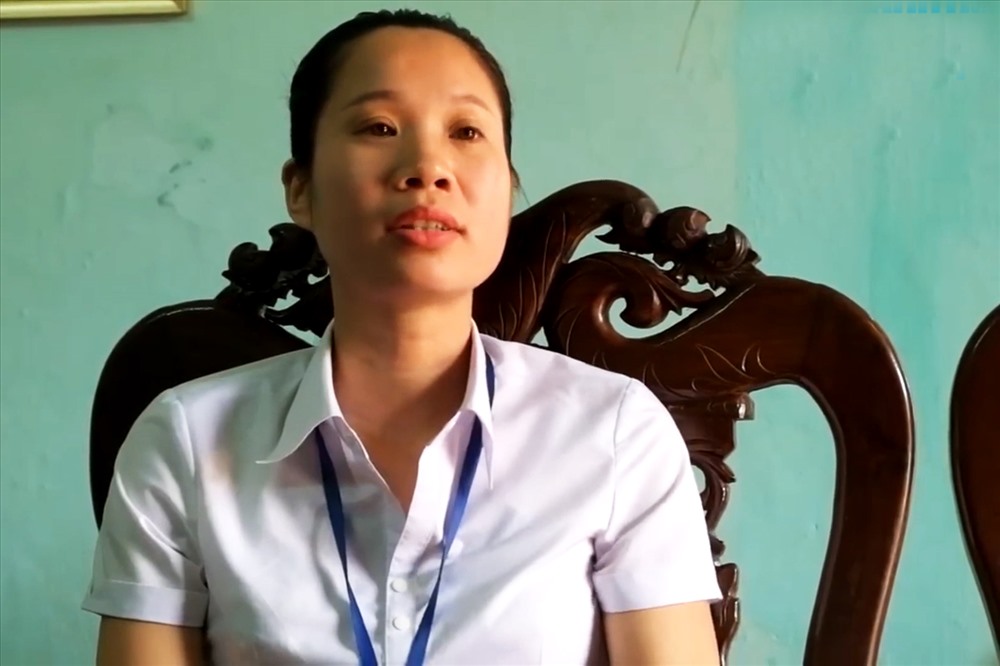 Cô giáo Hoa Thị Trang.