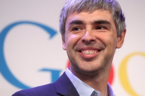Larry Page: Là người đồng sáng lập và CEO của Alphabet với một trong những bước chuyển chính là đại tu diện rộng Google. Tất cả các dự án của Google như Google X và Nest do công ty mẹ giám sát trong đó ông Page là Giám đốc điều hành của Google trước khi chuyển lên và đồng sáng lập công ty với Serge Brin 1998 và nắm trong tay mọi thứ, từ tự động hóa đến dự án kéo dài cuộc sống của con người và sử dụng ô tô tự lái.