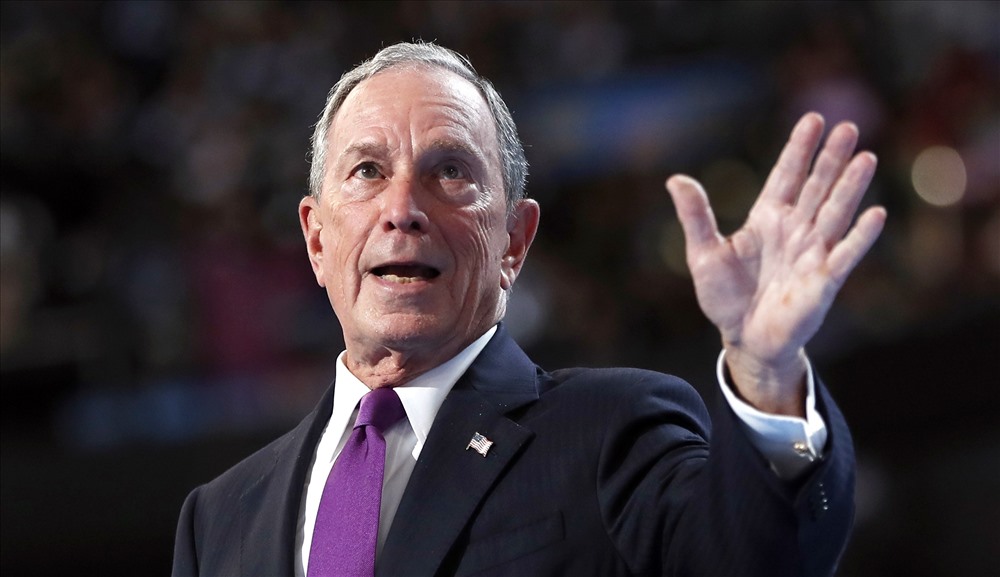 Michael Rubens Bloomberg là doanh nhân, tác gia, chính trị gia và nhà hoạt động xã hội người Mỹ. Ông từng giữ chức thị trưởng Thành phố New York và đang có 55,5 tỉ USD. Ảnh: Washington Examiner