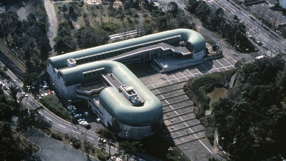 Thư viện trung tâm Kitakyushu tại Nhật Bản. 