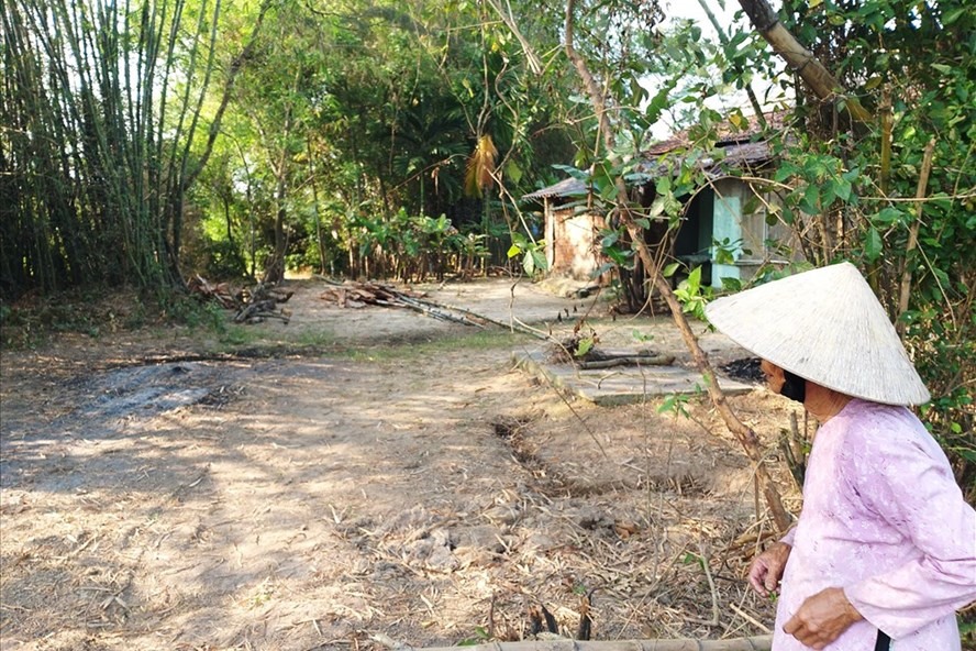 Bà N. - một nông dân Hoà Tiến chính hiệu nay cũng đã “mạnh miệng” hô giá miếng đất gần 900 triệu. 