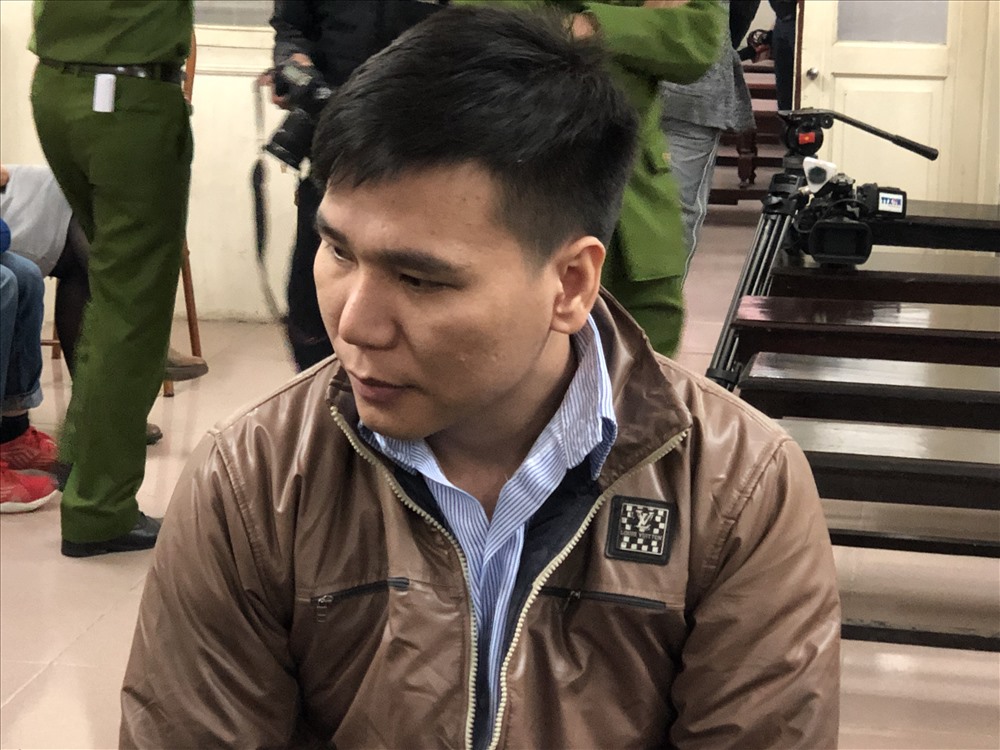 Bị cáo Châu Việt Cường tại tòa. 