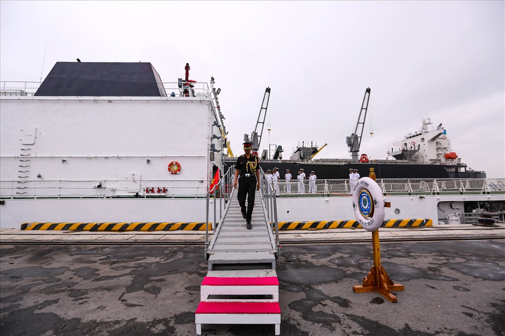 Chuyến thăm của tàu lực lượng bảo vệ bờ biển Ấn Độ lần này sẽ góp phần thúc đẩy quan hệ đối tác chiến lược toàn diện Việt Nam - Ấn Độ nói chung và hợp tác giữa cảnh sát biển hai nước nói riêng.