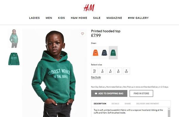 Quảng cáo gây tranh cãi của H&M