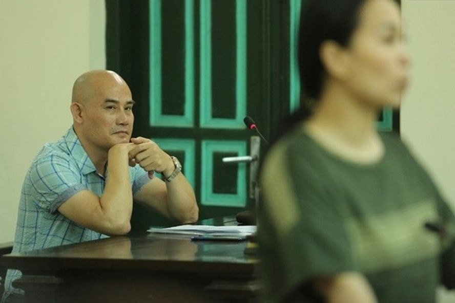 Bị hại Nguyễn Văn Thiện tại tòa.