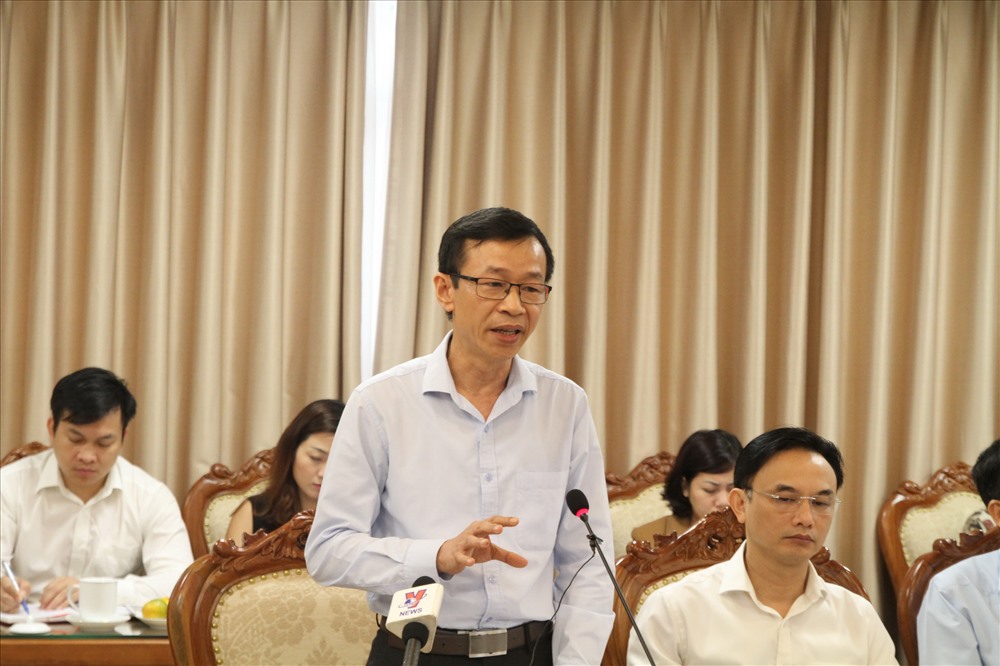 GS Nguyễn Văn Minh nhấn mạnh đến sự phối hợp giữa các đơn vị trong giải quyết bạo lực học đường, giáo dục học sinh.