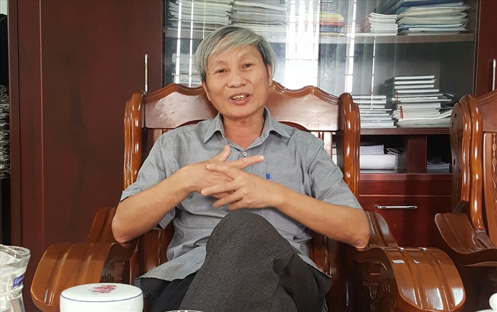 Ông Nguyễn Hồng Thái - Giám đốc Cty TNHH MTV Lâm nghiệp Đường 9. Ảnh: Hưng Thơ.