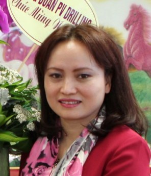 Đồng chí Nghiêm Thùy Lan - Chủ tịch CĐ Dầu khí Việt Nam
