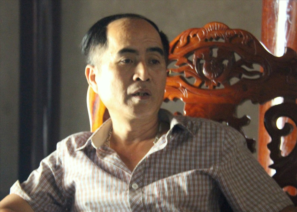 Ông Nguyễn Văn Lừng, trưởng thôn Mỹ Lợi