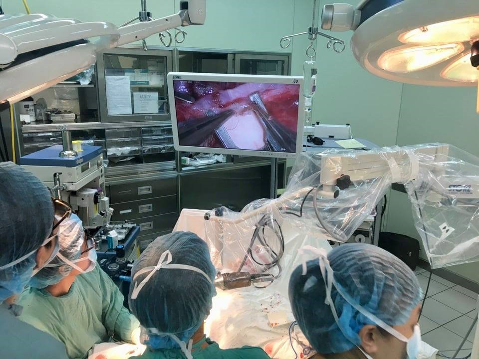 Đây là một kỹ thuật phẫu thuật lần đầu tiên được thực hiện tại Thừa Thiên - Huế. Ảnh: Bệnh viện CC.