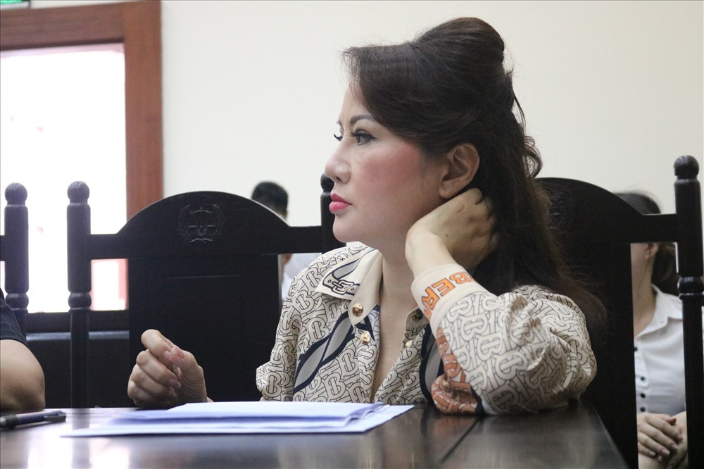  Bà Chu Thị Bình tại phiên tòa phúc thẩm. 