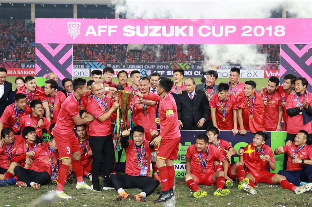 Cùng ĐT Việt Nam vô địch AFF Cup 2018 và có nhiều đóng góp. Ảnh: H.A