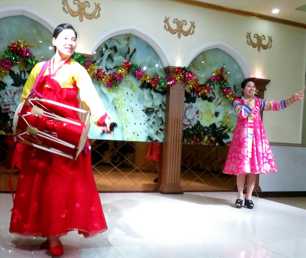 Một tiết mục múa hát truyền thống Triều Tiên