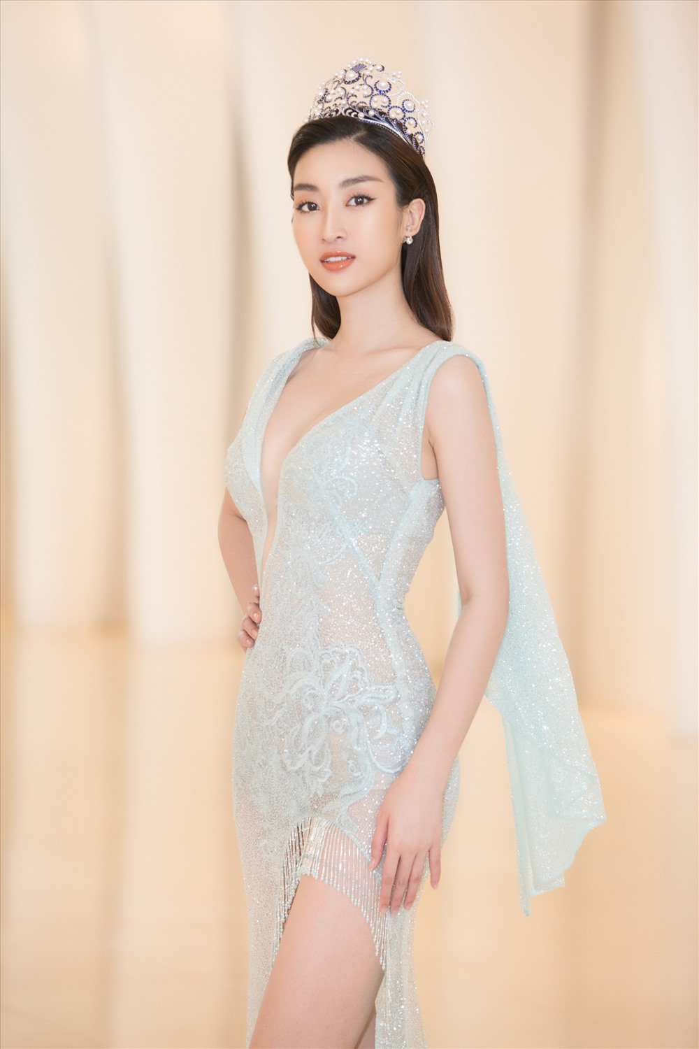 Đỗ Mỹ Linh từng giành giải Hoa hậu Nhân ái tại Miss World 2017. Cô kì vọng tìm được ứng viên tiếp theo đưa nhan sắc Việt vươn tầm thế giới. 